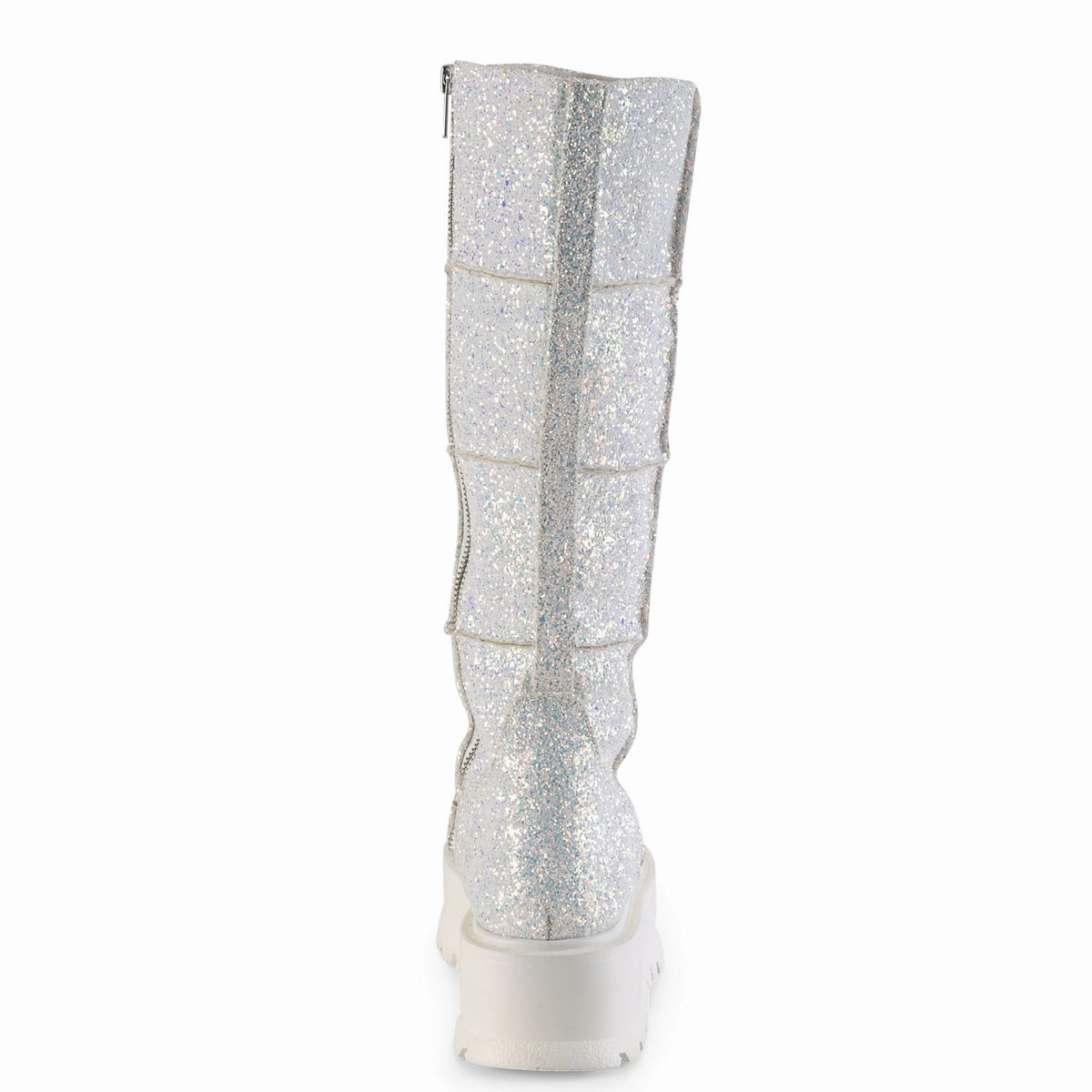SLACKER-230  White Multi Glitter