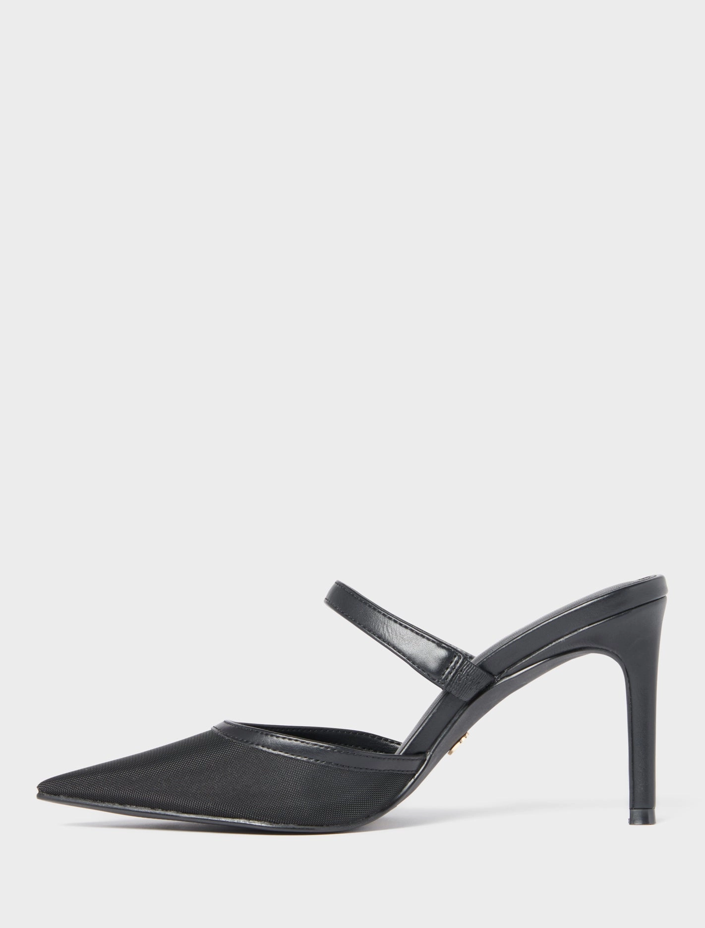 Sofia Mesh Mule Heel