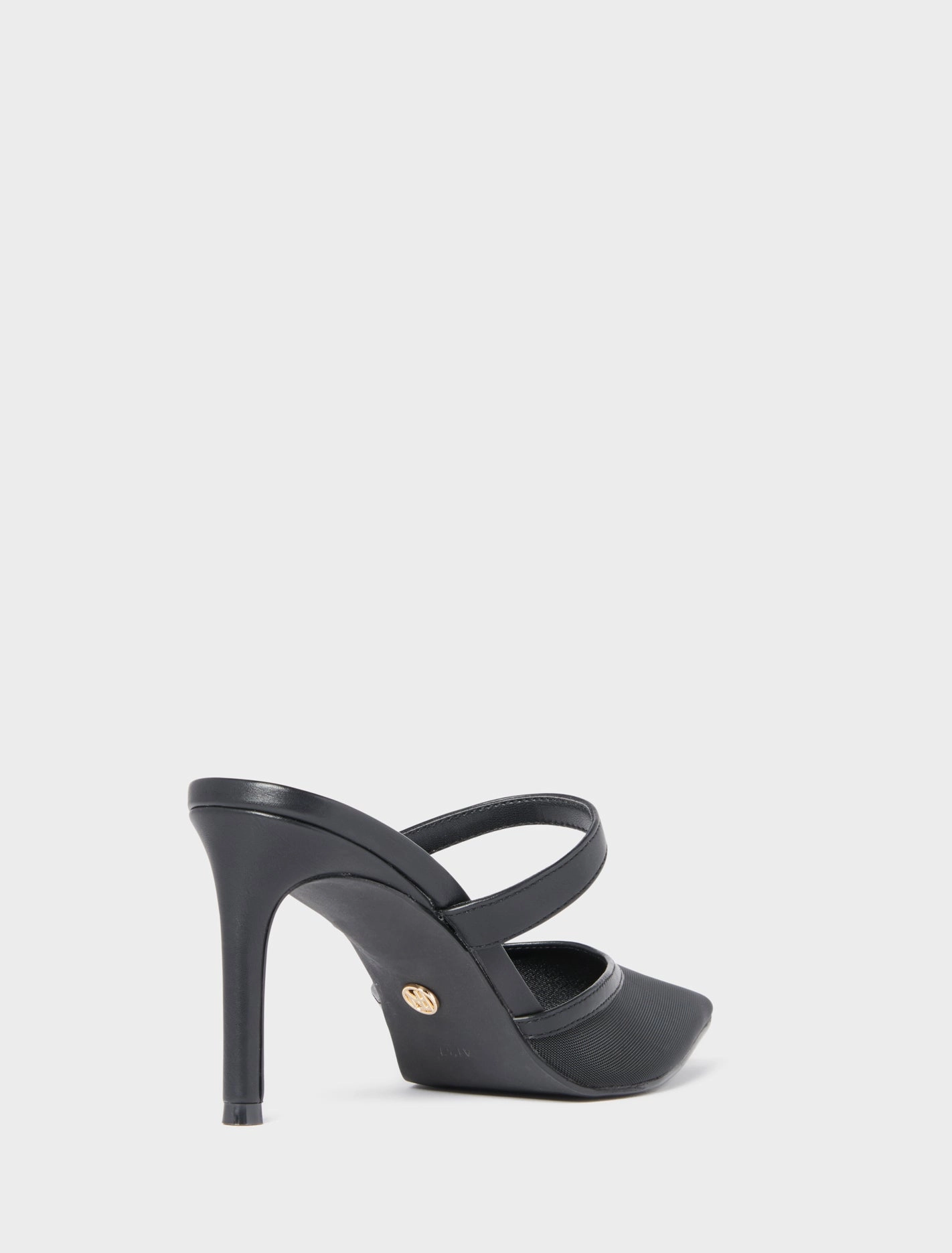 Sofia Mesh Mule Heel