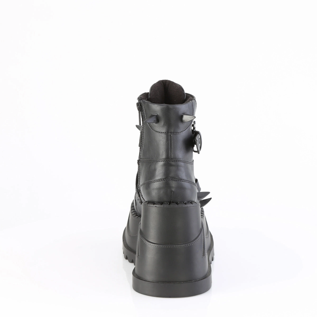 STOMP-60  Black Vegan Leather