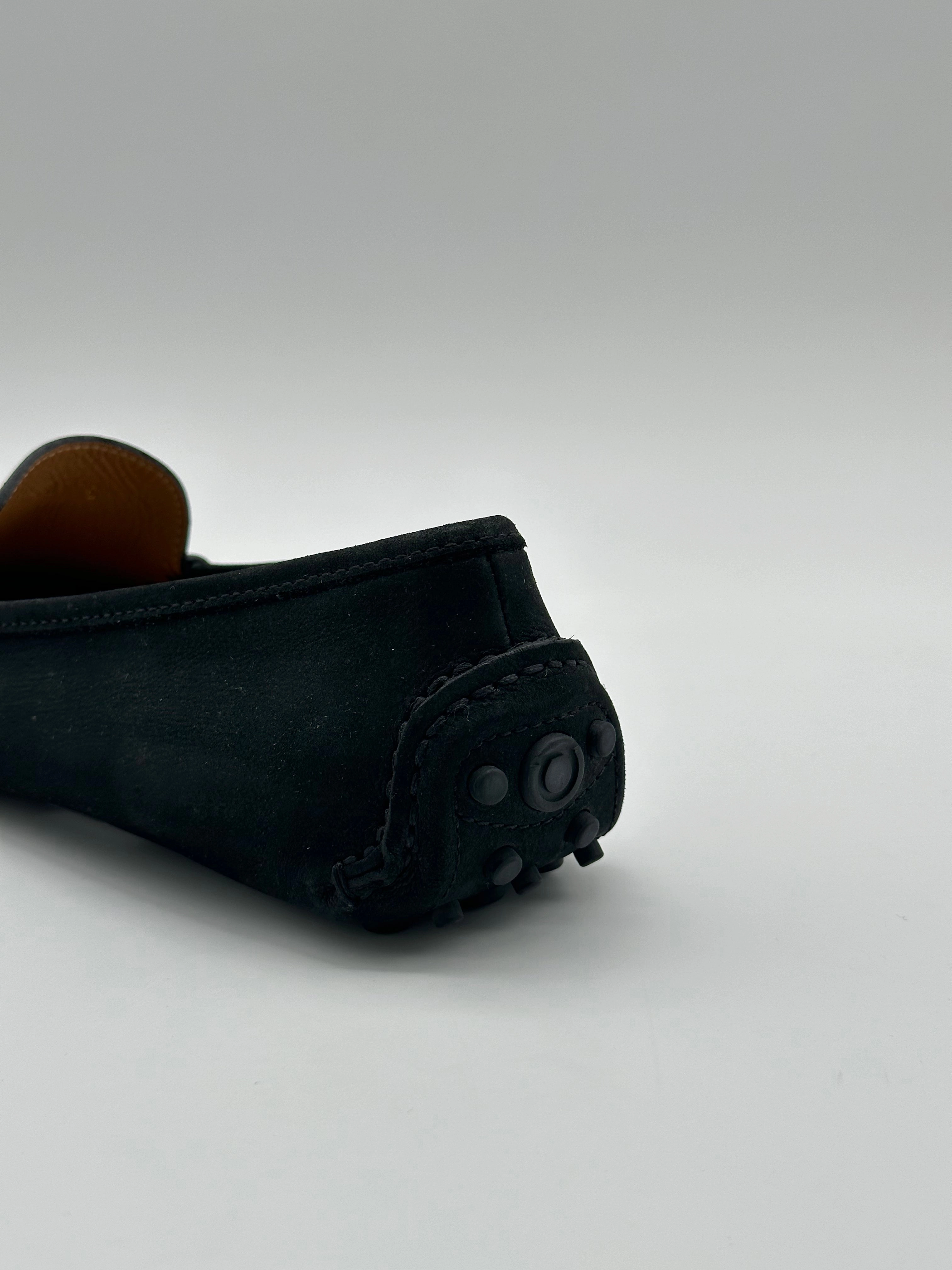 Suede Buckle Mocassini