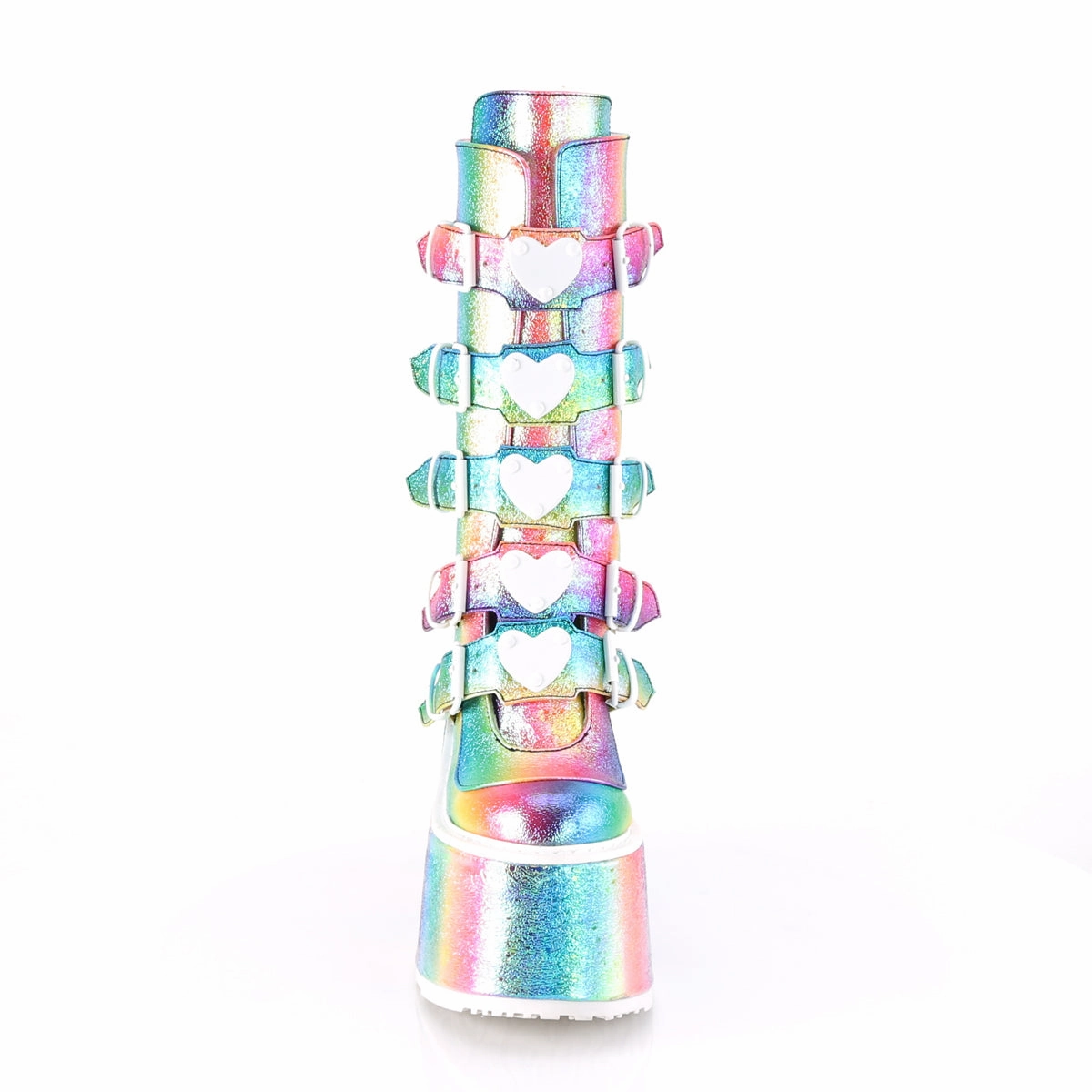 SWING-230  Rainbow Iridescent Vegan Leather