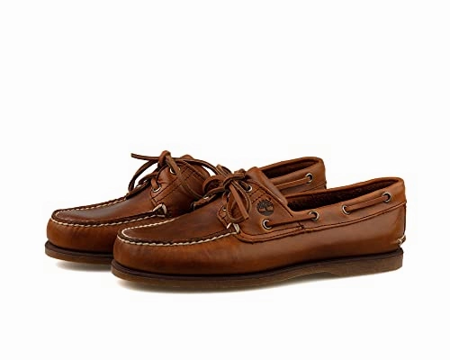 Timberland Herren Classic 2 Eye Bootsschuhe. Braun (Md Brown Full Grain). 44 EU