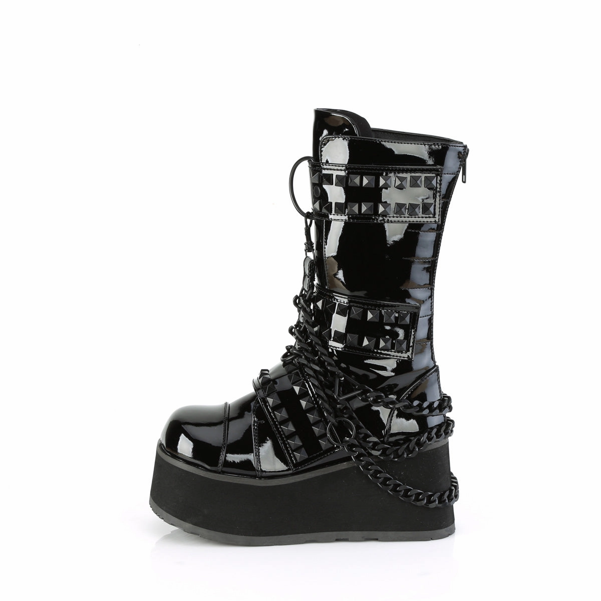 TRASHVILLE-138  Black Patent