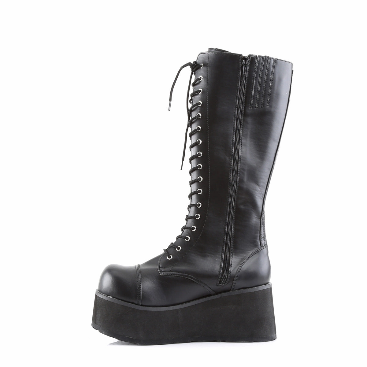 TRASHVILLE-502  Black Vegan Leather