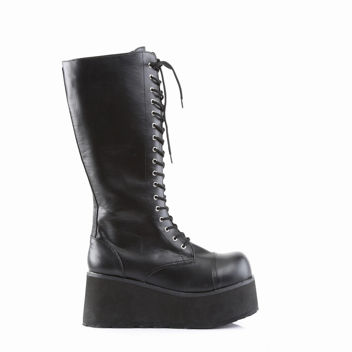 TRASHVILLE-502  Black Vegan Leather