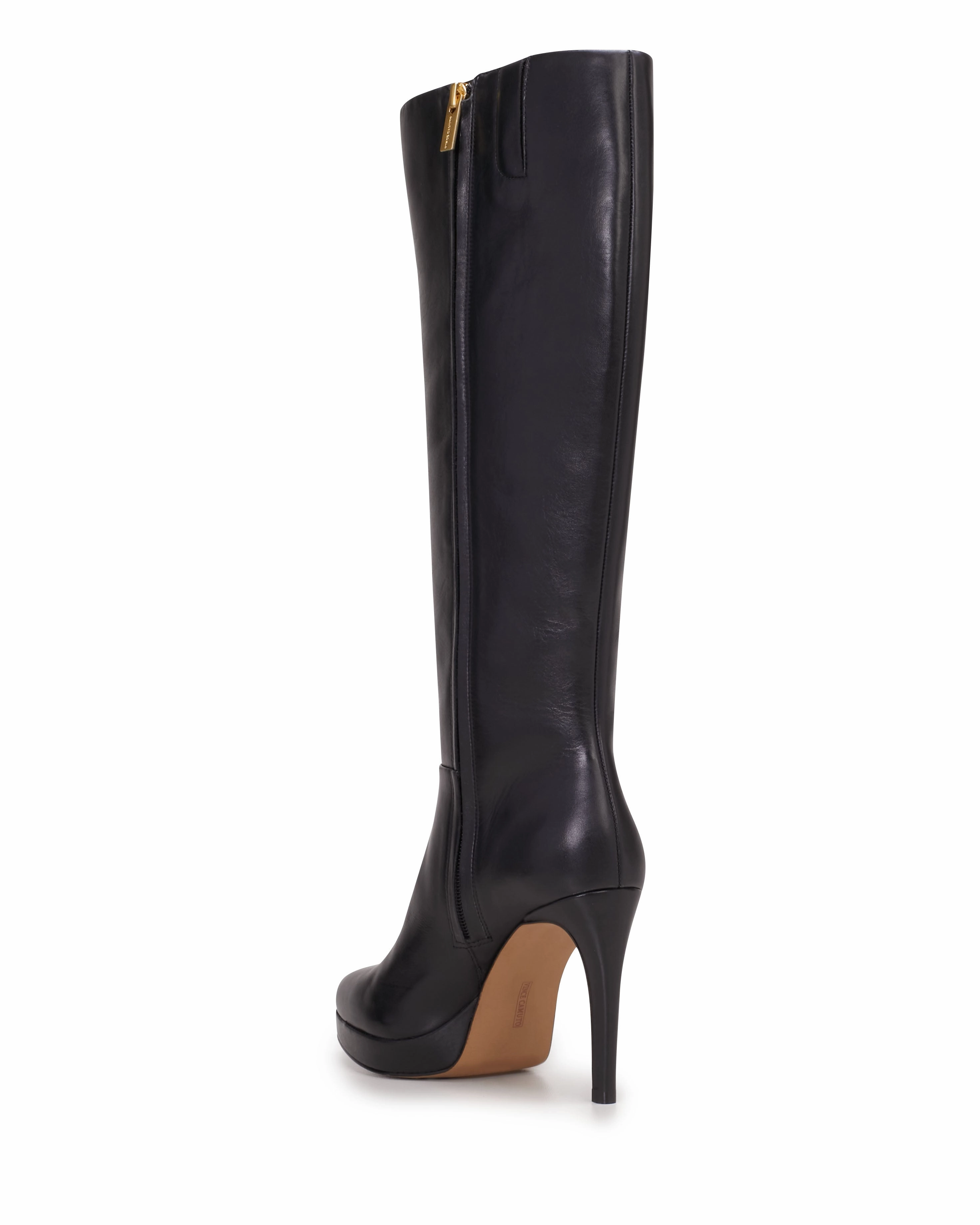 Valeria Wide Calf High Heel Boot