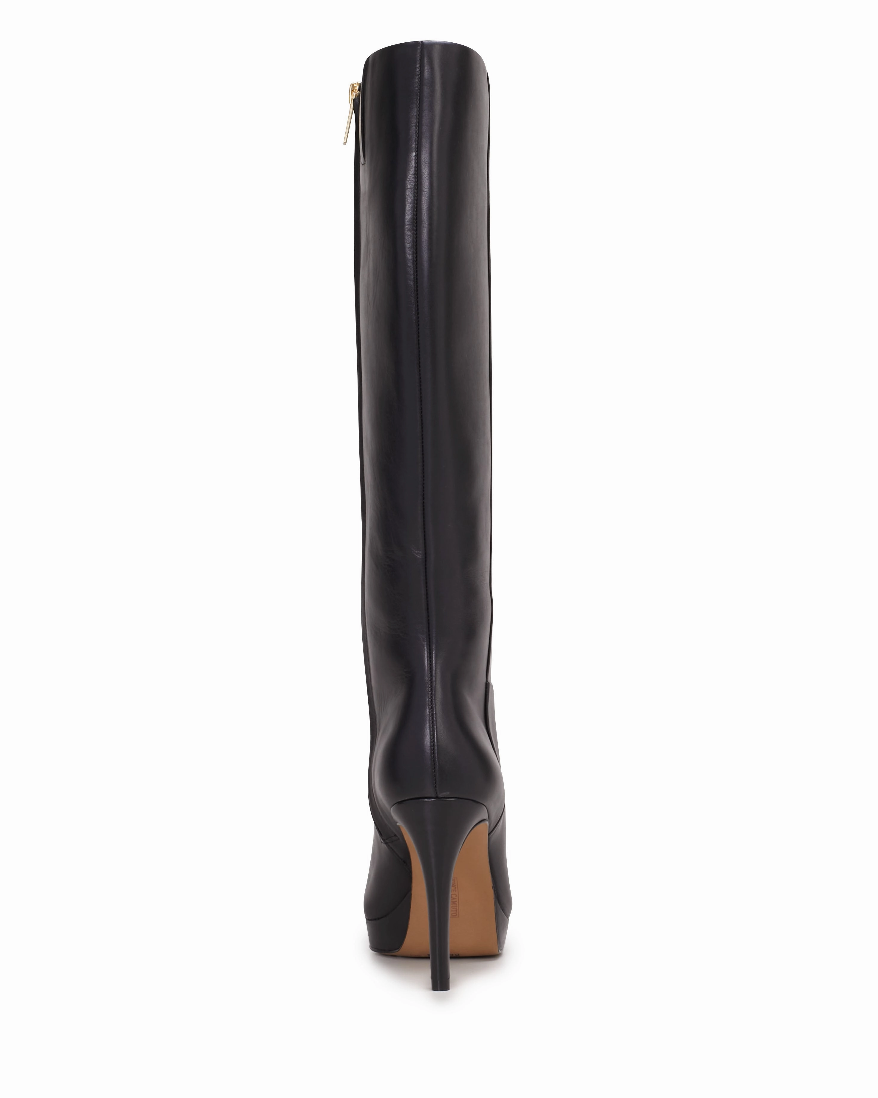 Valeria Wide Calf High Heel Boot