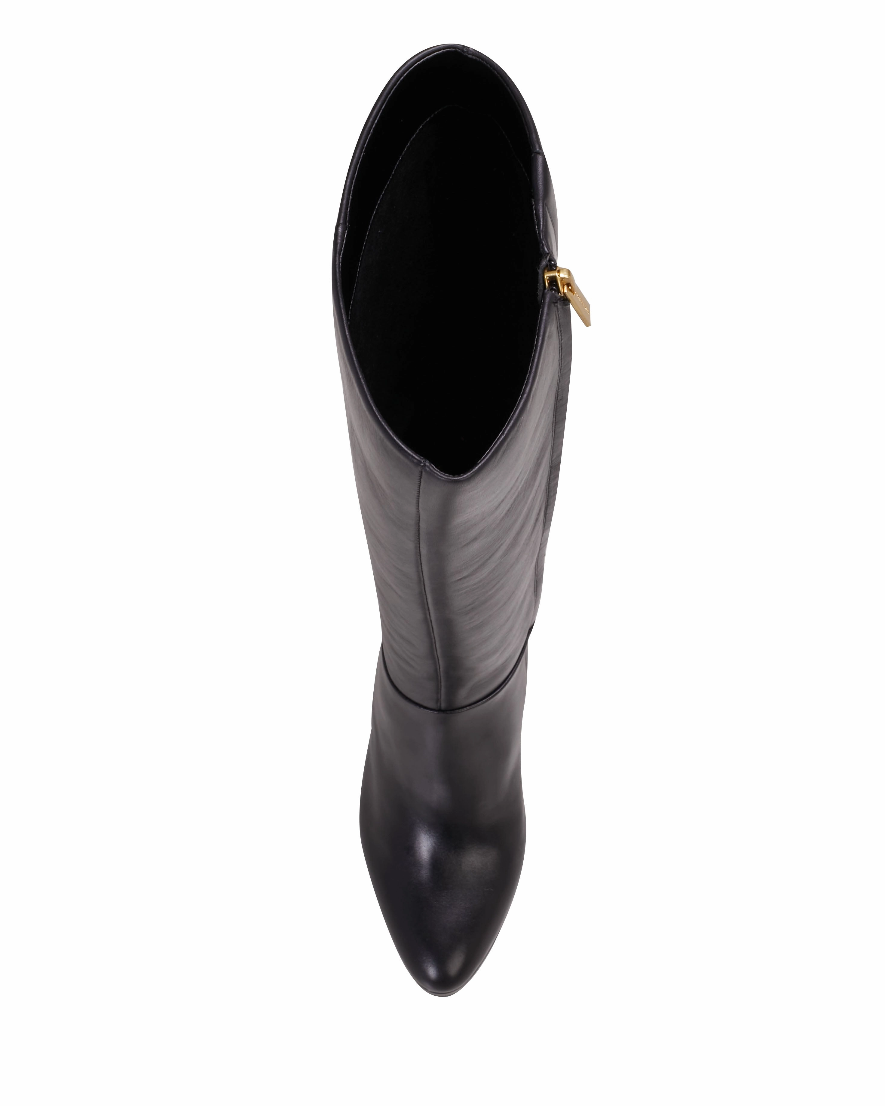 Valeria Wide Calf High Heel Boot