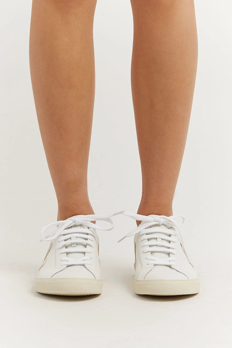VEJA ESPLAR LEATHER WHITE SABLE