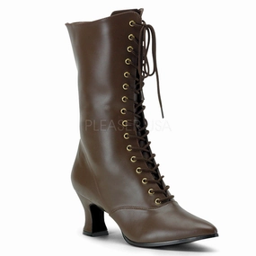 VICTORIAN-120  Brown Pu
