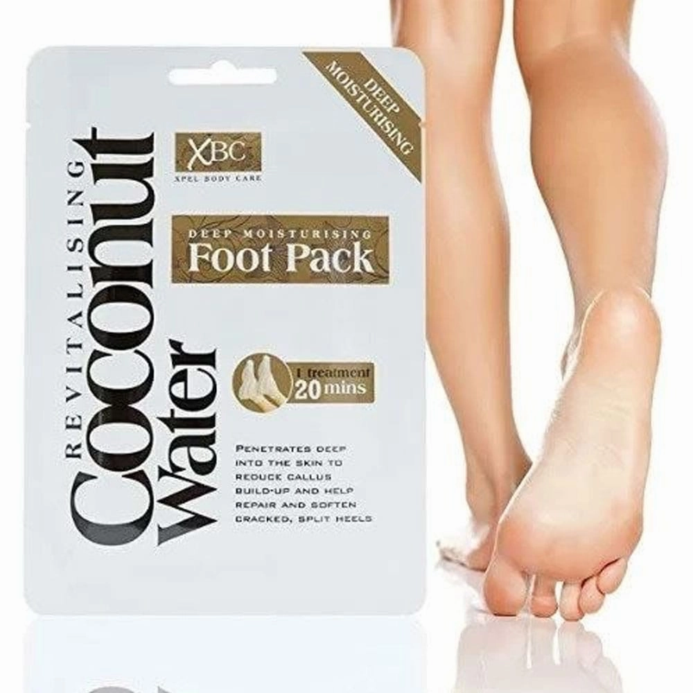 XBC Coconut Water Deep Moisturising Foot Pack