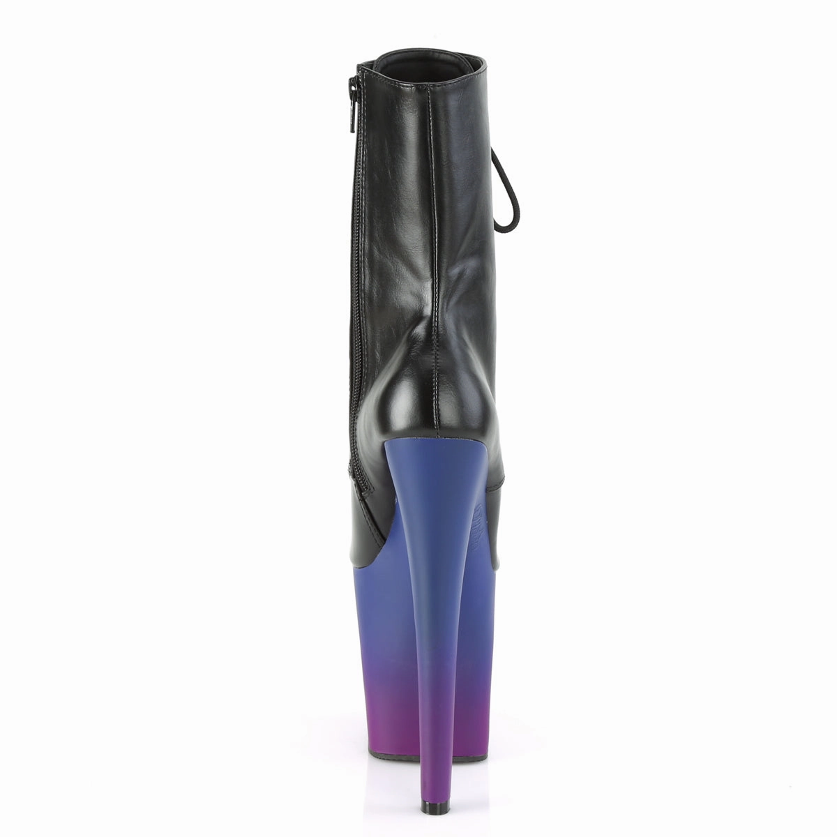 XTREME-1020BP  Black Faux Leather/Blue-Purple Ombre